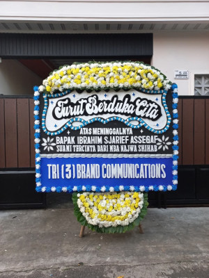 Papan Bunga Duka di Keritang